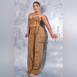 Shape khaki buckle set